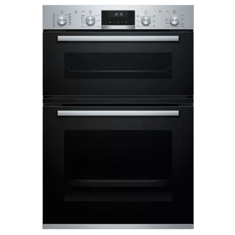 Bosch Series 6 MBA5575S0B Built-In Double Electric Oven - Stainless Steel Bosch Series 6 MBA5575S0B Built-In Double Electric Oven - Stainless Steel -Kitchen Series Shop bosch mba5575s0b series 6 built in double oven