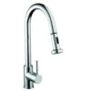 Bristan Apricot Professional Kitchen Mixer With Pull Out Spray, Chrome - APR PULLSNK C -Kitchen Series Shop bristan apricot aprpullsnkc