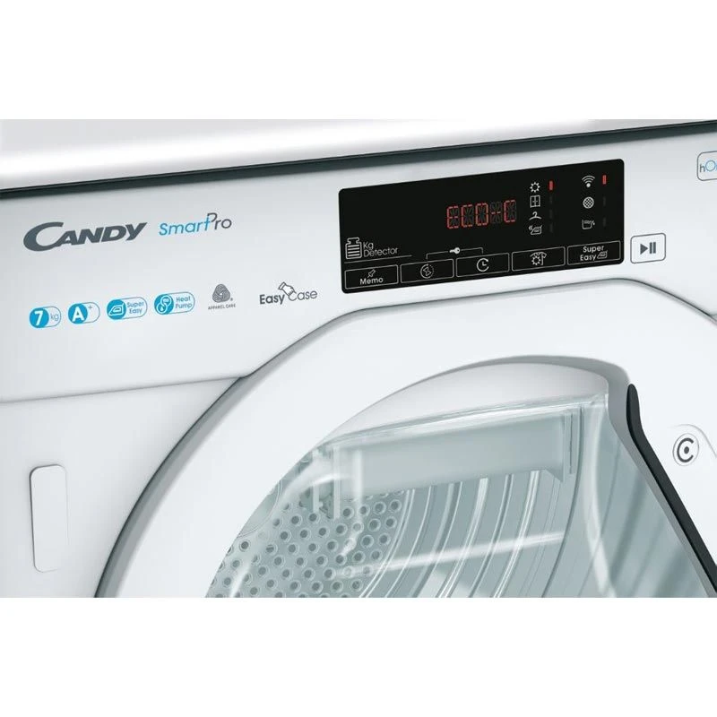 Candy Smart BCTD H7A1TE-80 Built-In 7kg Dryer - White Candy Smart BCTD H7A1TE-80 Built-In 7kg Dryer - White -Kitchen Series Shop c a candy bctd h7a1te 80 built in dryer display