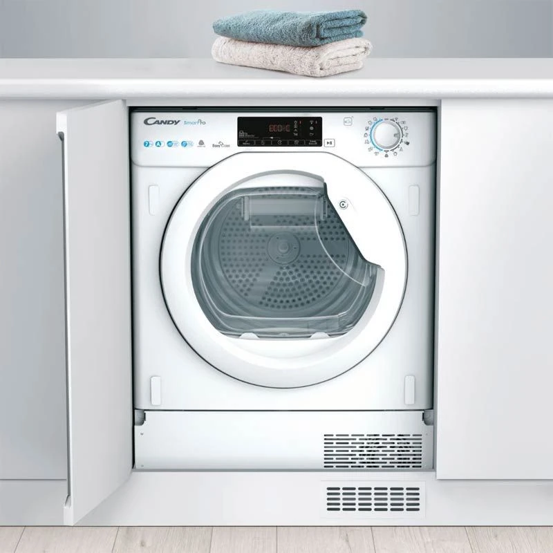 Candy Smart BCTD H7A1TE-80 Built-In 7kg Dryer - White Candy Smart BCTD H7A1TE-80 Built-In 7kg Dryer - White -Kitchen Series Shop c a candy bctd h7a1te 80 built in dryer lifestyle