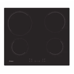 Candy CH64CCB 60cm Ceramic Hob - Black Glass