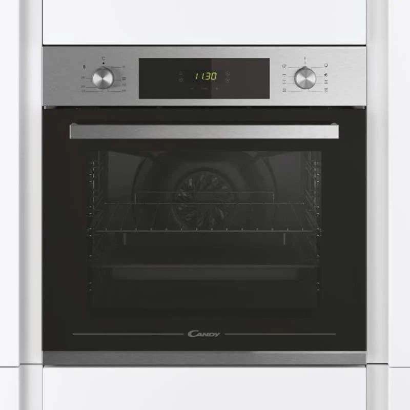 Candy Moderna FCT615X Built-In Single Electric Oven - Stainless Steel Candy Moderna FCT615X Built-In Single Electric Oven - Stainless Steel -Kitchen Series Shop c a candy moderna fct615x single electric oven lifestyle