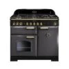 Rangemaster Classic Deluxe 100 Dual Fuel Slate Brass - CDL100DFFSL/B 2 Rangemaster Classic Deluxe 100 Dual Fuel Slate Brass - CDL100DFFSL/B -Kitchen Series Shop c d cdl100dffslb