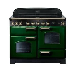 Rangemaster Classic Deluxe 110 Induction Green Brass - CDL110EIRG/B