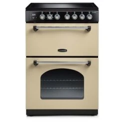 Rangemaster Classic 60 Electric Ceramic Cooker - Cream & Chrome - CLA60ECCR/C