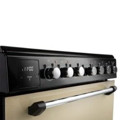 Rangemaster Classic 60 Electric Ceramic Cooker - Cream & Chrome - CLA60ECCR/C -Kitchen Series Shop c l cla60eccrc 4