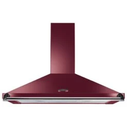 Rangemaster Classic 90cm Hood Cranberry/Chrome - CLAHDC90CY/C