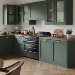 Rangemaster Classic FX 90 Dual Fuel Range Cooker - Slate & Brass - CLAS90FXDFFSL/B -Kitchen Series Shop c l clas90fxdffslb 6