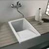 Thomas Denby Small Ceramic Laundry Sink - White - CLS 2 Thomas Denby Small Ceramic Laundry Sink - White - CLS -Kitchen Series Shop c l cls