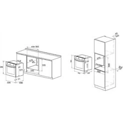 Rangemaster Eclipse 60CM Built In Electric Single Pyrolytic Oven - Black - ECL6013PBLG/C 6 Rangemaster Eclipse 60CM Built In Electric Single Pyrolytic Oven - Black - ECL6013PBLG/C -Kitchen Series Shop e c ecl6013pblgc 5