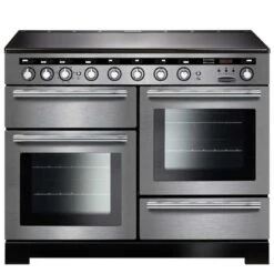 Rangemaster Encore Deluxe 110cm Induction Range Cooker - Stainless Steel/Chrome - EDL110EISS/C