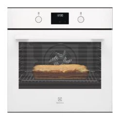 Electrolux KOFGH40TW Single Electric Oven - White -Kitchen Series Shop e l electrolux kofgh40tw front