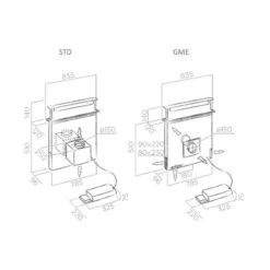 Elica Pandora 90cm Downdraft Extractor - Stainless Steel - PRF0120980 -Kitchen Series Shop e l elica pandora ss 3