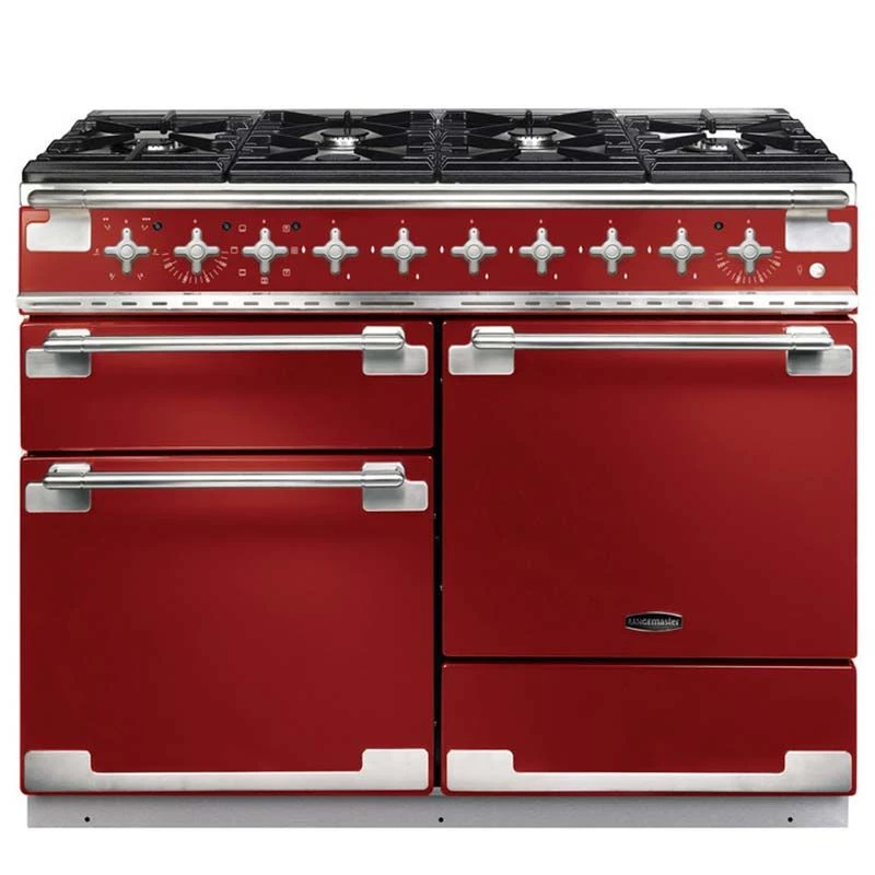 Rangemaster Elise 110cm Dual Fuel Range Cooker - Cherry Red - ELS110DFFRD/ Rangemaster Elise 110cm Dual Fuel Range Cooker - Cherry Red - ELS110DFFRD/ -Kitchen Series Shop e l els110dffrd