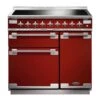 Rangemaster Elise 90cm Induction Range Cooker - Cherry Red - ELS90EIRD/ 1 Rangemaster Elise 90cm Induction Range Cooker - Cherry Red - ELS90EIRD/ -Kitchen Series Shop e l els90eird