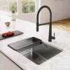Franke Icon Semi-Pro Pull Out Nozzle Tap - Matt Black - 115.0690.598 -Kitchen Series Shop f r franke icon 1150690598