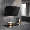 Franke Mythos Pro 90cm Angled Cooker Hood FMY PRO 907 FM MATT - Matt Black - 330.0682.353 -Kitchen Series Shop f r franke mythos pro 3300682353