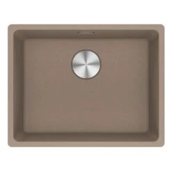 Franke Maris 1 Bowl Undermount Fragranite Kitchen Sink MRG 110-52 - Oyster - 125.0688.507