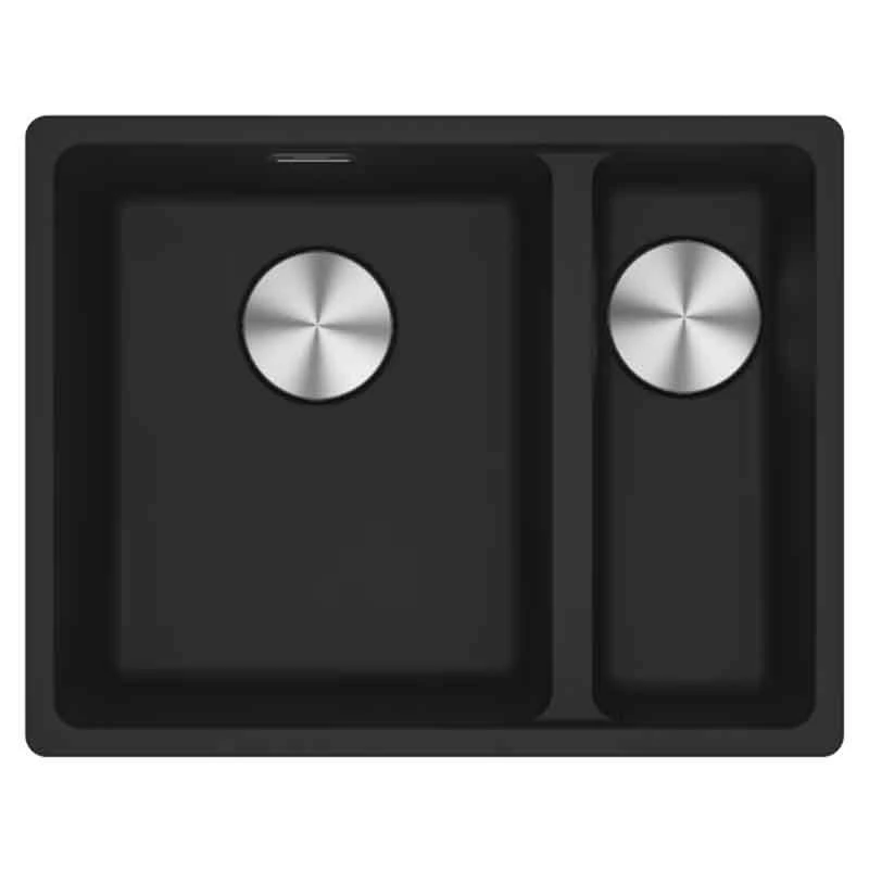 Franke Maris 1.5 Bowl Undermount Fragranite Kitchen Sink MRG 160-34-15 - Right Hand - Matt Black - 125.0688.523 Franke Maris 1.5 Bowl Undermount Fragranite Kitchen Sink MRG 160-34-15 - Right Hand - Matt Black - 125.0688.523 -Kitchen Series Shop franke maris 1250688523 1