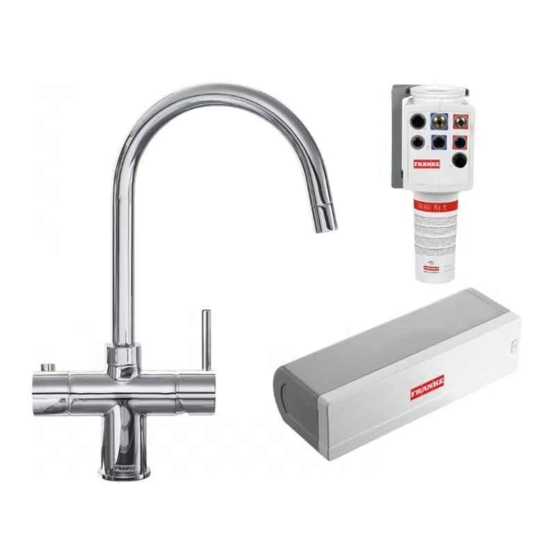 Franke Minerva Original 3-in-1 Manual Kitchen Tap - Chrome - 119.0518.861 Franke Minerva Original 3-in-1 Manual Kitchen Tap - Chrome - 119.0518.861 -Kitchen Series Shop franke minerva 1190518861 1 1