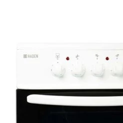 Haden HE50DOMW 50cm Double Oven With Ceramic Hob - White - HE50DOMW 6 Haden HE50DOMW 50cm Double Oven With Ceramic Hob - White - HE50DOMW -Kitchen Series Shop h a haden he50domw 4