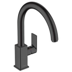 Hansgrohe Vernis Shape M35 Single Lever Kitchen Mixer Tap 210 With Swivel Spout - Matt Black - 71871670