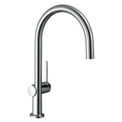 Hansgrohe Talis M54 EcoSmart Single Lever Kitchen Mixer Tap 220 Single Spray Mode - Chrome - 72843000