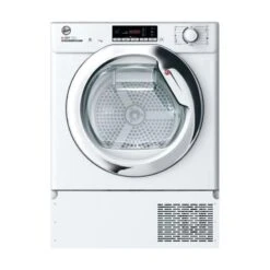 Hoover H500 BATD H7A1TCE-80 B/I 7kg Dryer - White W/Chrome Door