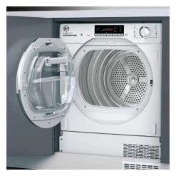 Hoover H500 BATD H7A1TCE-80 B/I 7kg Dryer - White W/Chrome Door -Kitchen Series Shop h o hoover batdh7a1tce 80 lifestyle1