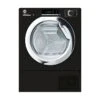 Hoover H500 BATDH7A1TCEB-80 B/I 7kg Dryer - Black W/Chrome Door -Kitchen Series Shop h o hoover batdh7a1tceb 80 lifestyle