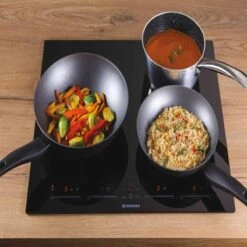 Hoover H500 HTPS64MCTTWIFI 60cm Induction Hob - Black Glass 5 Hoover H500 HTPS64MCTTWIFI 60cm Induction Hob - Black Glass -Kitchen Series Shop h o hoover htps64mcttwifi display1
