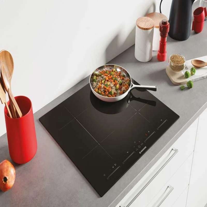 Hoover H500 HTPS64MCTTWIFI 60cm Induction Hob - Black Glass Hoover H500 HTPS64MCTTWIFI 60cm Induction Hob - Black Glass -Kitchen Series Shop h o hoover htps64mcttwifi lifestyle1