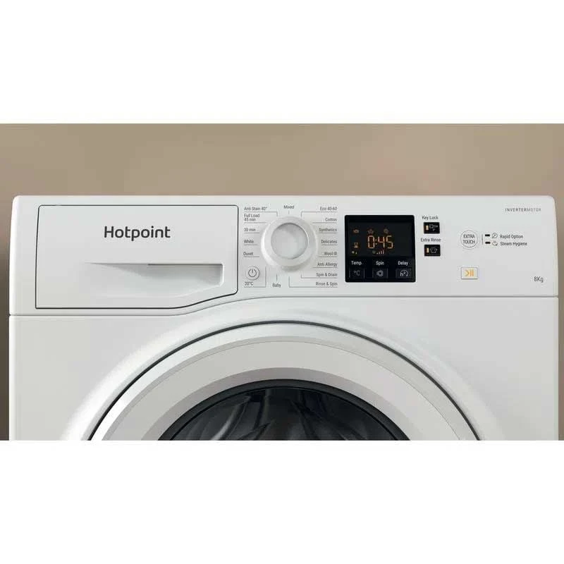 Hotpoint NSWF 845C W UK N 8kg Washing Machine - White Hotpoint NSWF 845C W UK N 8kg Washing Machine - White -Kitchen Series Shop h o hotpoint nswf845cwukn 7
