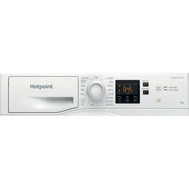 Hotpoint NSWF 845C W UK N 8kg Washing Machine - White Hotpoint NSWF 845C W UK N 8kg Washing Machine - White -Kitchen Series Shop h o hotpoint nswf845cwukn 8