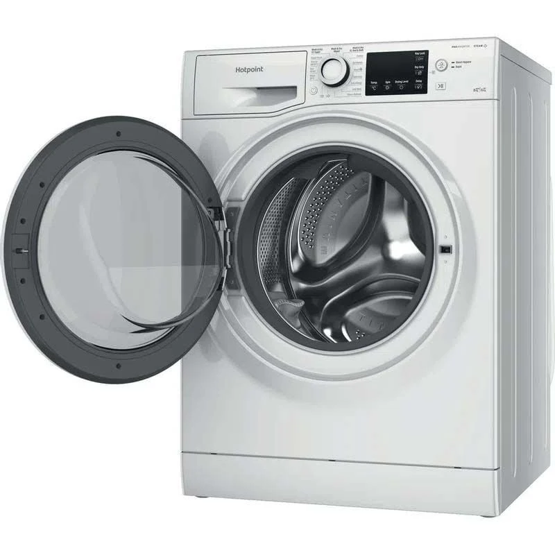Hotpoint NDB8635WUK FS 1400 Washer Dryer - White Hotpoint NDB8635WUK FS 1400 Washer Dryer - White -Kitchen Series Shop h o hotpoint washer dryer door