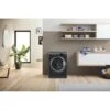 Hotpoint NSWF945CBSUKN FS 1400 Washing Machine - Black -Kitchen Series Shop h o hotpoint washing machine lifestyle