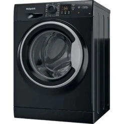 Hotpoint NSWF945CBSUKN FS 1400 Washing Machine - Black -Kitchen Series Shop h o hotpoint washing machine side