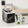 HOMCOM 12kg Portable Countertop Ice Maker Machine - Black - 800-063V70 -Kitchen Series Shop homcom 800 063v70 lifestyle2