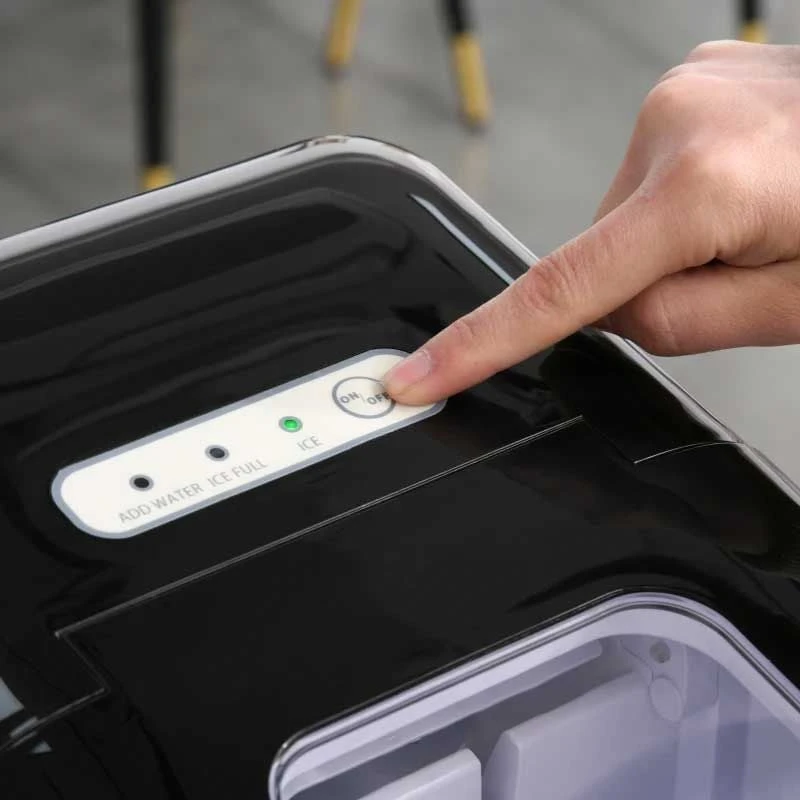 HOMCOM 12kg Portable Countertop Ice Maker Machine - Black - 800-063V70 HOMCOM 12kg Portable Countertop Ice Maker Machine - Black - 800-063V70 -Kitchen Series Shop homcom 800 063v70 panels