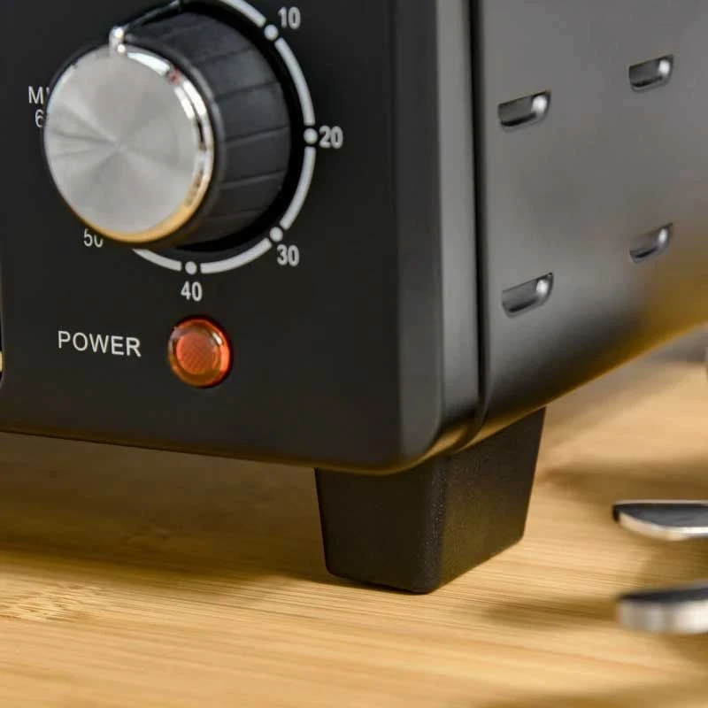 HOMCOM 1400W 21 Litre Mini Countertop Oven & Grill - Black - 800-085V70 HOMCOM 1400W 21 Litre Mini Countertop Oven & Grill - Black - 800-085V70 -Kitchen Series Shop homcom 800085v70 legs