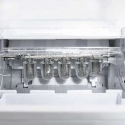 HOMCOM 12kg Portable Countertop Ice Maker Machine - White - 800-101 -Kitchen Series Shop homcom 800101 inner view