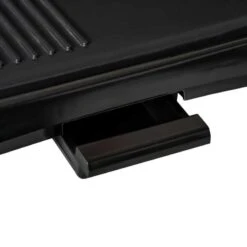 HOMCOM 1600W Non-Stick Teppanyaki Table Top Grill - Black - 800-109V70 8 HOMCOM 1600W Non-Stick Teppanyaki Table Top Grill - Black - 800-109V70 -Kitchen Series Shop homcom 800109v70 close up view1