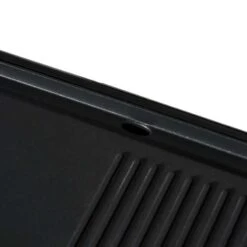 HOMCOM 1600W Non-Stick Teppanyaki Table Top Grill - Black - 800-109V70 6 HOMCOM 1600W Non-Stick Teppanyaki Table Top Grill - Black - 800-109V70 -Kitchen Series Shop homcom 800109v70 close up view3