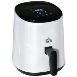 HOMCOM 1300W 2.5 Litre Air Fryer With Digital Display - White - 800-114V70 -Kitchen Series Shop homcom 800114v70 main image