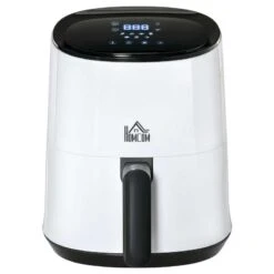 HOMCOM 1300W 2.5 Litre Air Fryer With Digital Display - White - 800-114V70 -Kitchen Series Shop homcom 800114v70 main view