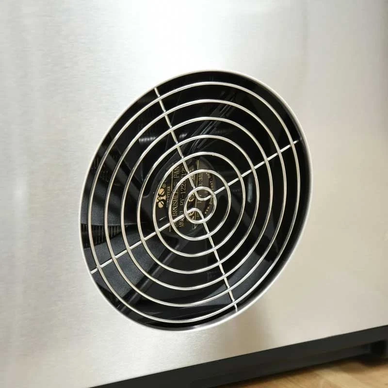 HOMCOM 1.5 Litre Ice Cream Maker - Stainless Steel - 800-116V70 HOMCOM 1.5 Litre Ice Cream Maker - Stainless Steel - 800-116V70 -Kitchen Series Shop homcom 800116v70 fan