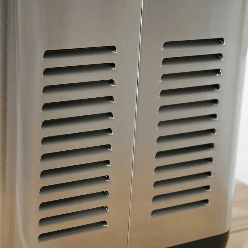 HOMCOM 1.5 Litre Ice Cream Maker - Stainless Steel - 800-116V70 HOMCOM 1.5 Litre Ice Cream Maker - Stainless Steel - 800-116V70 -Kitchen Series Shop homcom 800116v70 vent