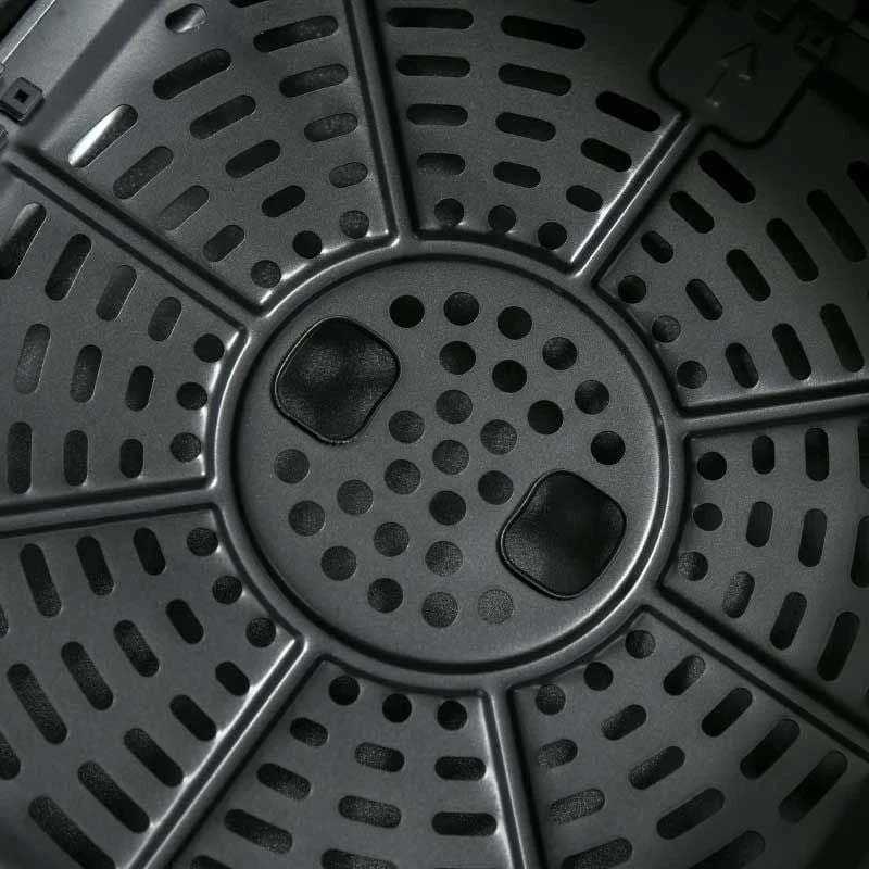 HOMCOM 1700W 6.5 Litre Air Fryer with Digital Display - Black - 800-120V70 HOMCOM 1700W 6.5 Litre Air Fryer With Digital Display - Black - 800-120V70 -Kitchen Series Shop homcom 800120v70 inner view