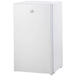 HOMCOM 91 Litre Freestanding Under Counter Fridge With Chiller Box - White - 800-129V70WT -Kitchen Series Shop homcom 800129v70wt 1