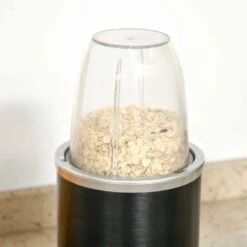 HOMCOM 1000W Countertop Blender & Smoothie Maker - Black - 800-131V70 -Kitchen Series Shop homcom 800131v70 close up view